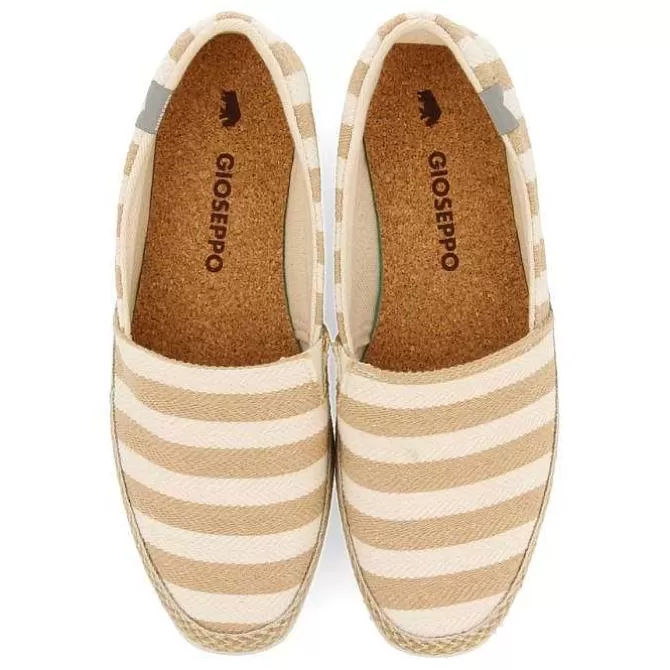 Alpargatas<Gioseppo Alpargata Estilo Camping Color Beige Con Algodon Reciclado Para Hombre Stroud