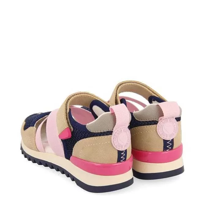 Niñas | Zapatillas<Gioseppo Bailarinas Deportivas Azul Marino Con Detalles Multicolor Para Nina Y Nino Ensley