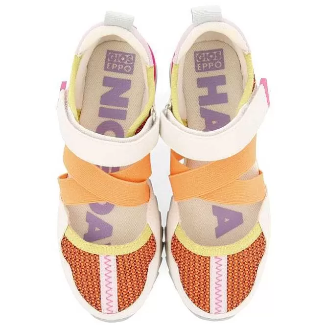Niñas | Zapatillas<Gioseppo Bailarinas Deportivas Naranja Con Detalles Multicolor Para Nina Y Nino Ensley