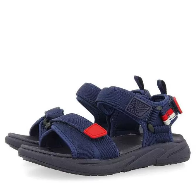 Niños | Chancletas<Gioseppo Chanclas Deportivas Azul Marino Con Decoraciones De Color Para Nino Y Nina Bunnel