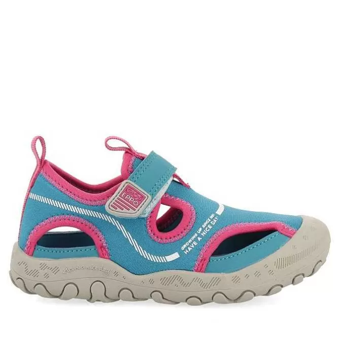 Niñas | Chancletas<Gioseppo Chanclas Deportivas Color Aguamarina Estilo Californiano Para Nina Y Nino Brixham