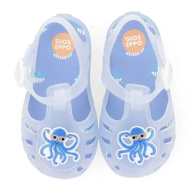 Bebe | Sandalias Bebe Nina<Gioseppo Sandalias Bebe Acoua De Gelatina Azul Con Diseno De Pulpo