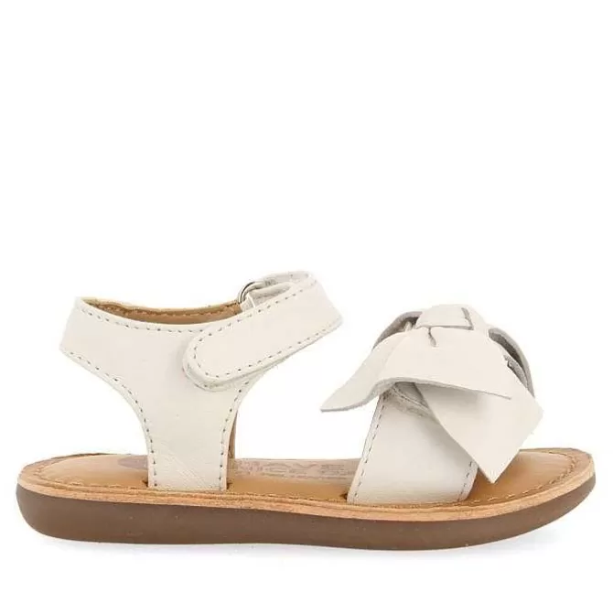 Bebe | Sandalias Bebe Nina<Gioseppo Sandalias Blancas De Piel Con Lazo Para Bebe Itala