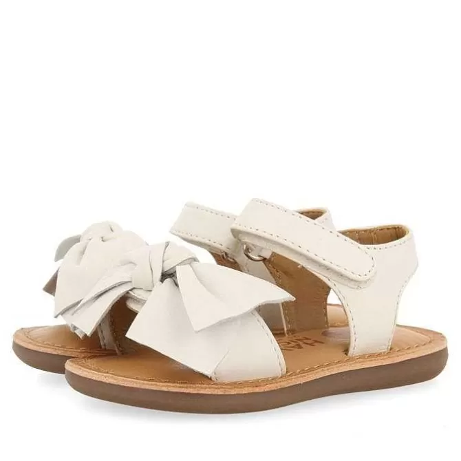 Bebe | Sandalias Bebe Nina<Gioseppo Sandalias Blancas De Piel Con Lazo Para Bebe Itala