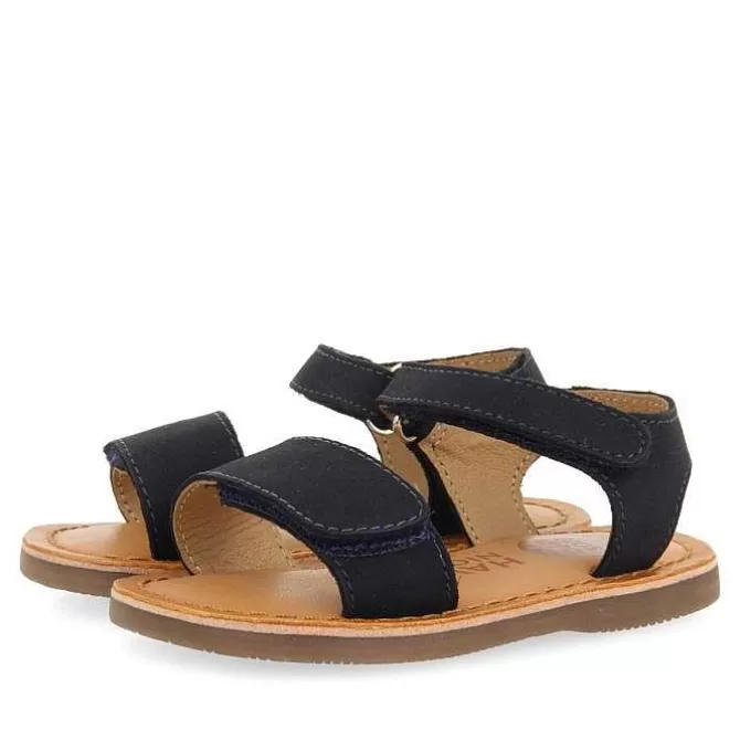 Bebe | Sandalias Bebe Nino<Gioseppo Sandalias Cierre Ajustable Piel Azul Marino Palmetto