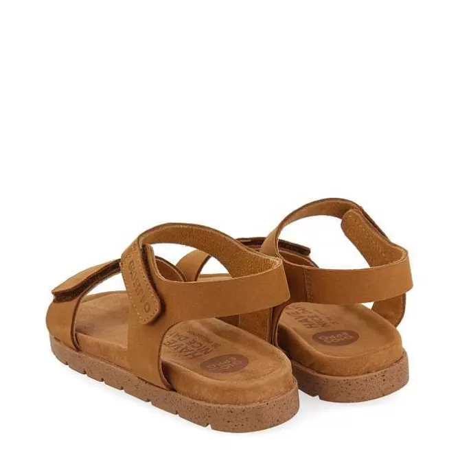 Niños | Sandalias<Gioseppo Sandalias Color Piel Con Cierres Ajustables Y Suela Tipo Bio Para Nino Y Nina Bude