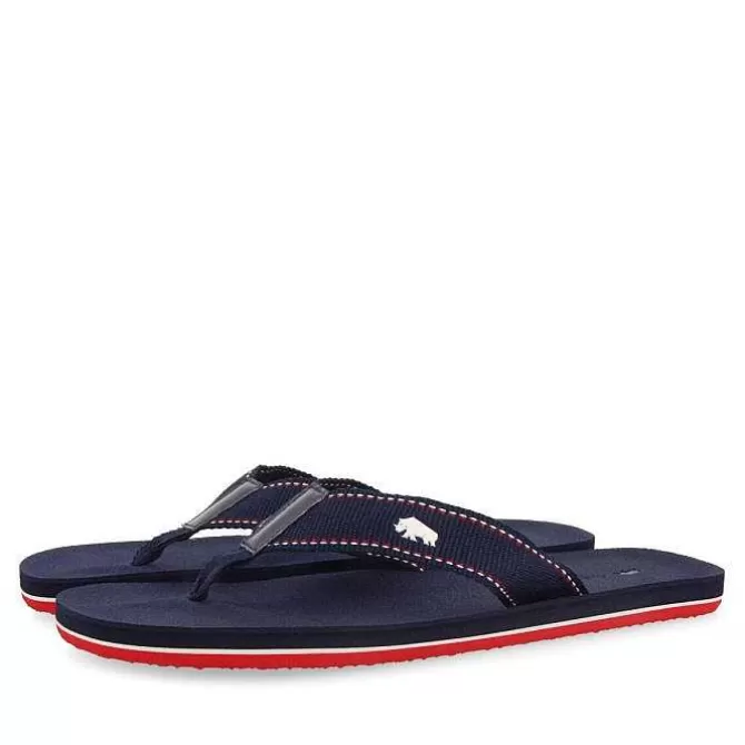 Chancletas<Gioseppo Sandalias De Hombre Borgne Azul Marino