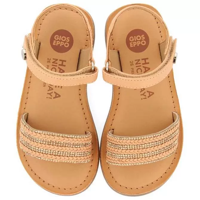 Niñas | Sandalias<Gioseppo Sandalias De Piel Blanca Con Adornos Y Cierre Ajustable Para Nina Y Nino Mireval