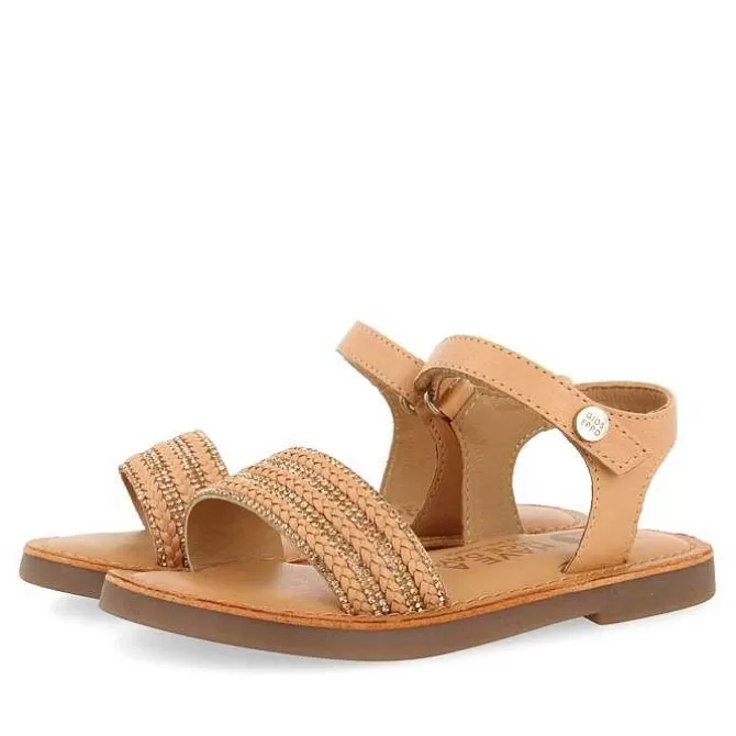 Niñas | Sandalias<Gioseppo Sandalias De Piel Blanca Con Adornos Y Cierre Ajustable Para Nina Y Nino Mireval