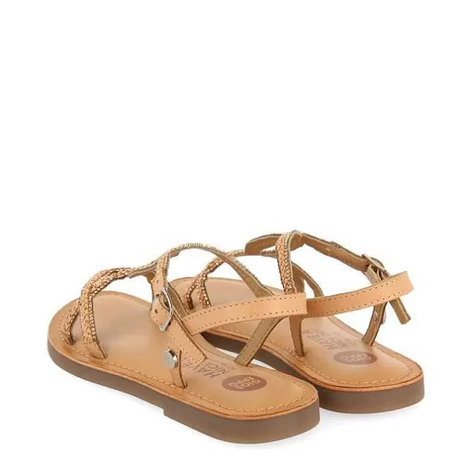 Niñas | Sandalias<Gioseppo Sandalias De Piel Con Adornos Color Nude Para Nina Y Nino Aucilla