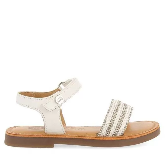 Niñas | Sandalias<Gioseppo Sandalias De Piel Con Adornos Y Cierre Ajustable Color Nude Para Nina Y Nino Mireval