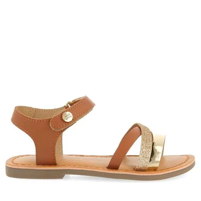 Niñas | Sandalias<Gioseppo Sandalias De Piel Con Brillantes Y Detalles Metalicos Para Nina Y Nino Lawtey