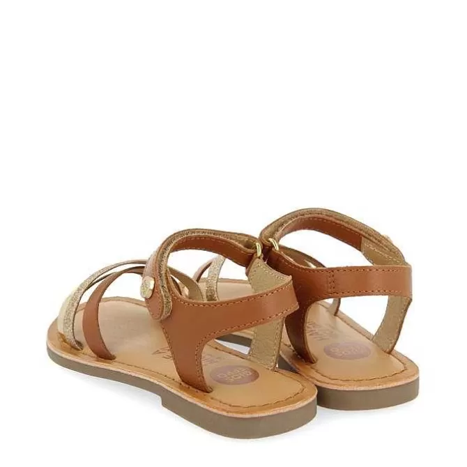 Niñas | Sandalias<Gioseppo Sandalias De Piel Con Brillantes Y Detalles Metalicos Para Nina Y Nino Lawtey