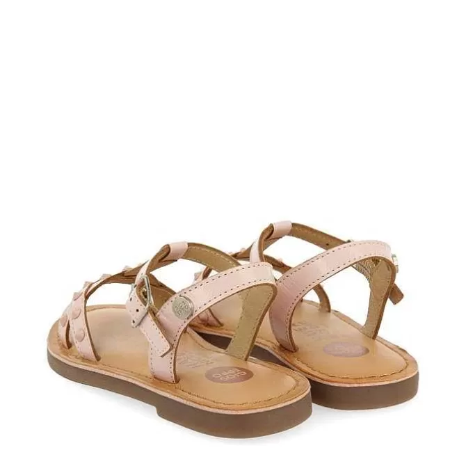 Niñas | Sandalias<Gioseppo Sandalias De Piel Con Tachuelas Rosa Para Nina Y Nino Mawes