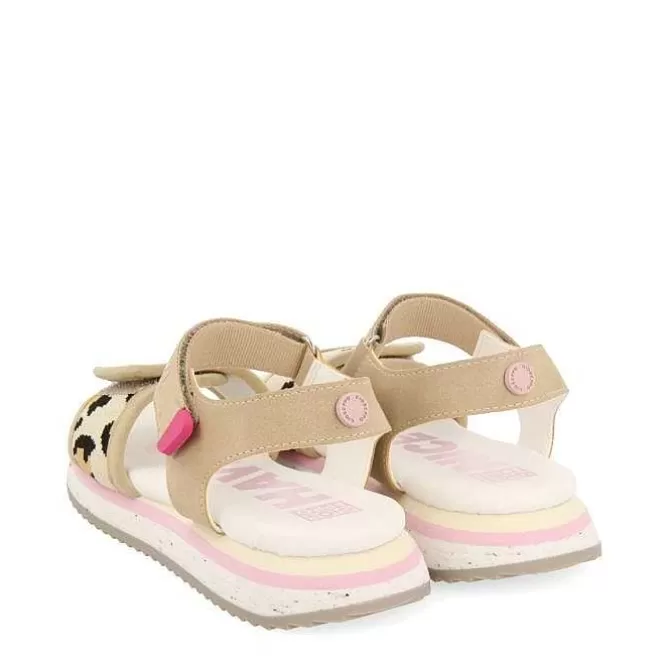 Niñas | Sandalias<Gioseppo Sandalias Deportivas Animal Print Tirantes Ajustables Para Nina Y Nino Ficarra