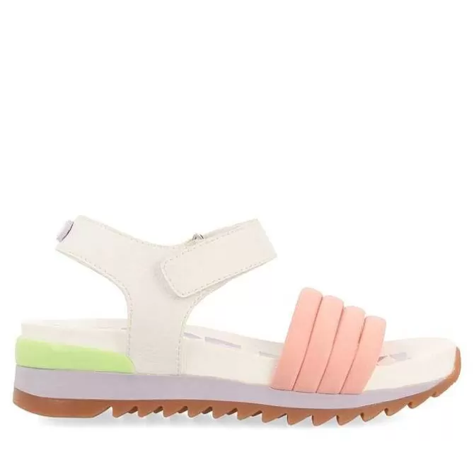 Niñas | Sandalias<Gioseppo Sandalias Deportivas Blancas Con Detalles Multicolor Para Nina Y Nino Clapiers