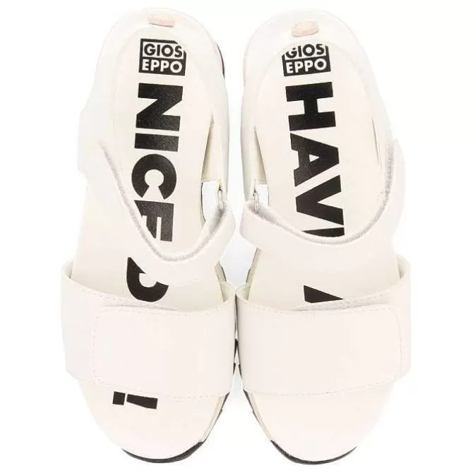 Niñas | Sandalias<Gioseppo Sandalias Deportivas Blancas Detalle Rosa Nina Y Nino Looe