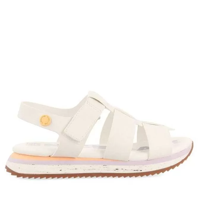 Niñas | Sandalias<Gioseppo Sandalias Deportivas Blancas Inspirada En Cangrejera Para Nina Y Nino Kiberen