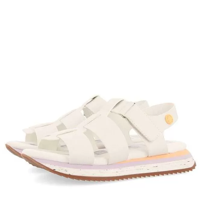 Niñas | Sandalias<Gioseppo Sandalias Deportivas Blancas Inspirada En Cangrejera Para Nina Y Nino Kiberen