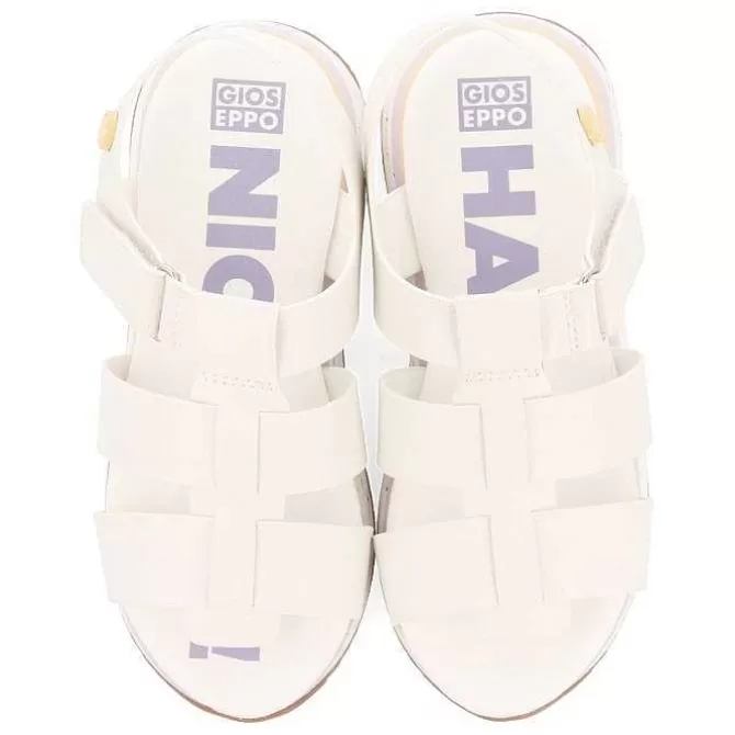 Niñas | Sandalias<Gioseppo Sandalias Deportivas Blancas Inspirada En Cangrejera Para Nina Y Nino Kiberen