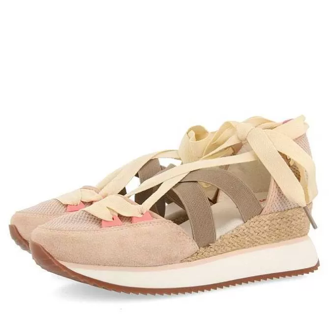 Sandalias Deportivas<Gioseppo Sandalias Deportivas Con Cuña Nude Para Mujer Samobor
