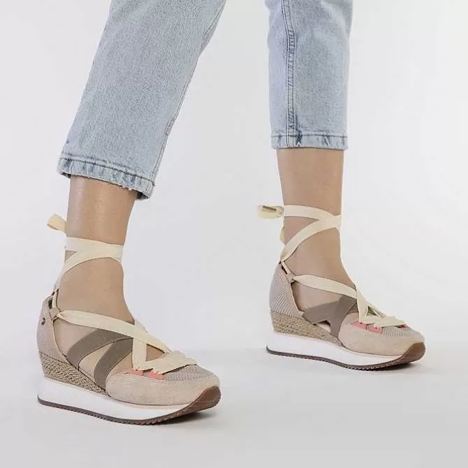 Sandalias Deportivas<Gioseppo Sandalias Deportivas Con Cuña Nude Para Mujer Samobor
