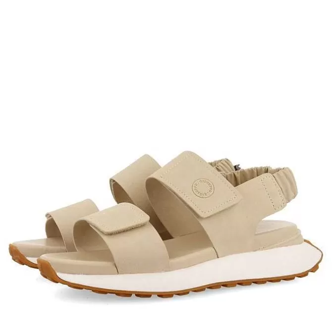 Sandalias Deportivas<Gioseppo Sandalias Deportivas Con Detalle Volante Elastico En Blanco Para Mujer Fratar