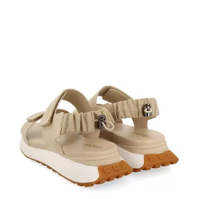 Sandalias Deportivas<Gioseppo Sandalias Deportivas Con Detalle Volante Elastico En Blanco Para Mujer Fratar