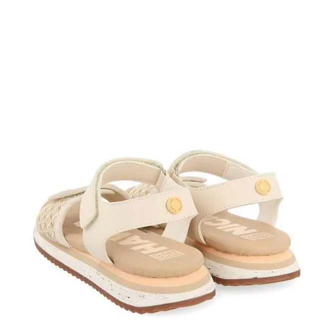 Niñas | Sandalias<Gioseppo Sandalias Deportivas Con Rafia Blanco Rojo Para Nina Y Nino Melan