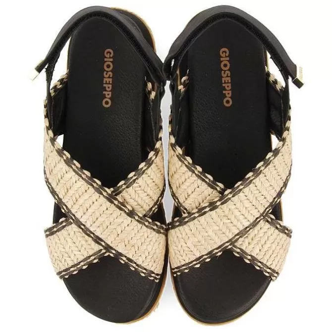 Sandalias Plataforma<Gioseppo Sandalias Deportivas Con Tiras De Rafia Y Plataforma Para Mujer Odrie