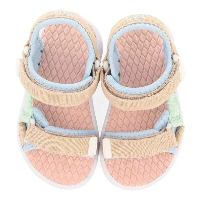 Bebe | Sandalias Bebe Nina<Gioseppo Sandalias Deportivas Rochedo Bebes Turquesa Con Lazos Multicolor