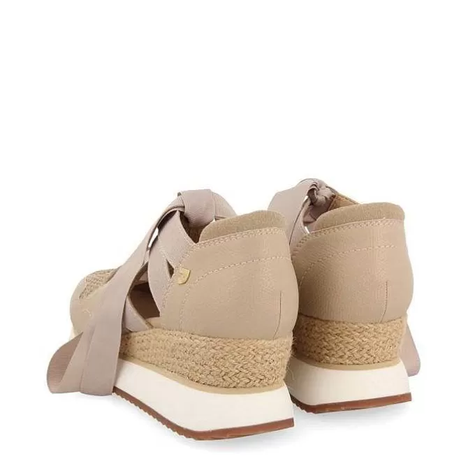 Sandalias Deportivas<Gioseppo Sandalias Deportivas Tipo Alpargata Con Tiras Beige Muir