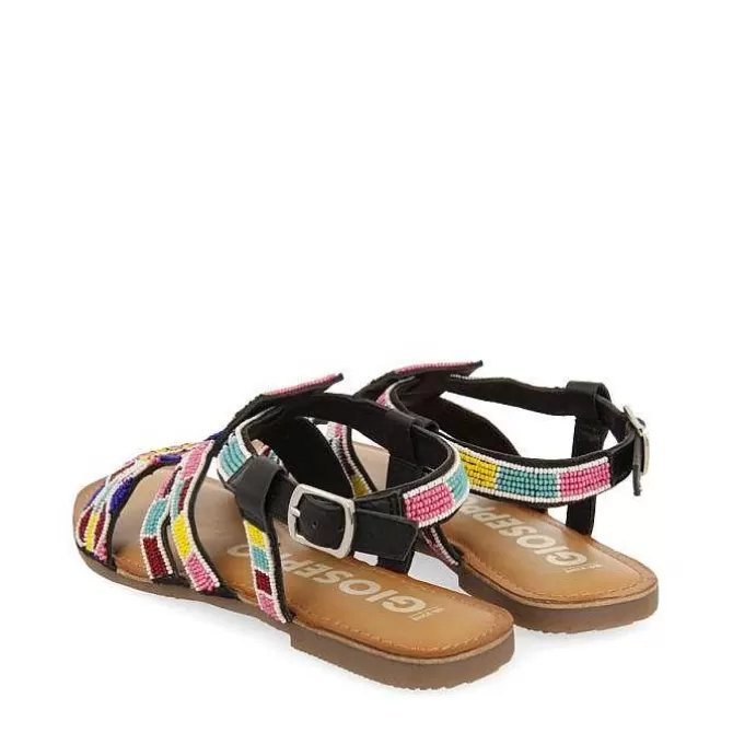 Sandalias Planas<Gioseppo Sandalias Etnicas De Piedra Multicolor Para Mujer Raccuja