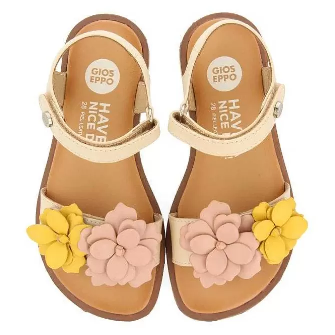 Niñas | Sandalias<Gioseppo Sandalias Multicolor De Piel Con Adorno De Flores Para Nina Y Nino Nehalem