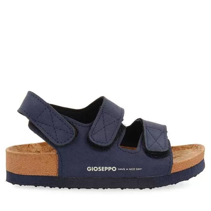 Niños | Chancletas<Gioseppo Sandalias Suela Bio Azul Marino Con Cierre Ajustable Para Nino Y Nina Krapina