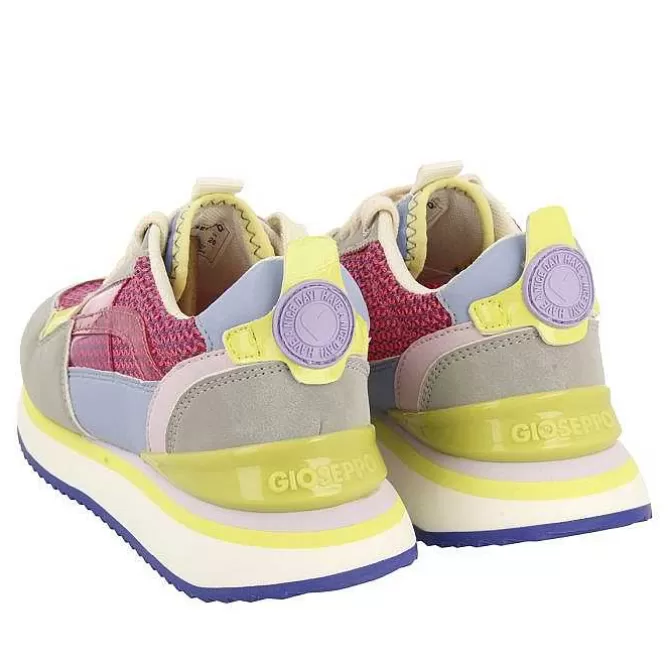Niñas | Zapatillas<Gioseppo Sneakers Rosa Con Textura Y Contraste De Color Para Nina Y Nino Poway