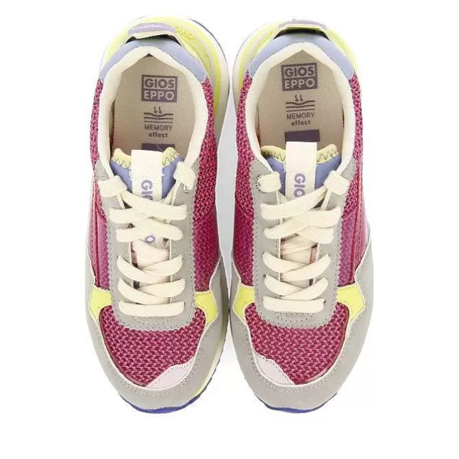 Niñas | Zapatillas<Gioseppo Sneakers Rosa Con Textura Y Contraste De Color Para Nina Y Nino Poway