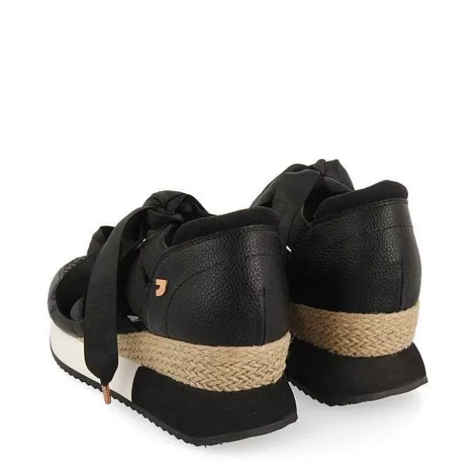 Sandalias Cuña<Gioseppo Zapatillas Alpargatas De Mujer Tassin En Color Negro