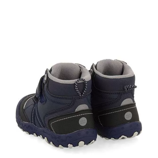 Niños | Zapatillas<Gioseppo Zapatillas Deportivas De Nino Gerlos Color Azul Marino Tipo Bota De Montana