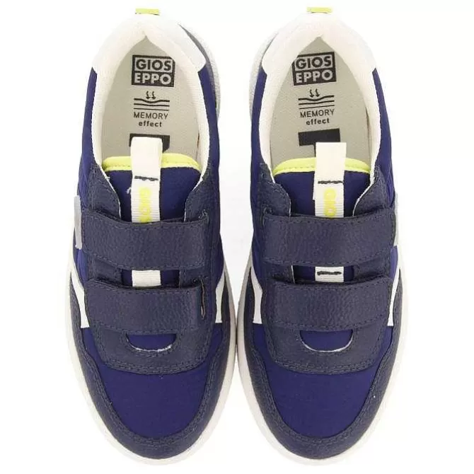 Niñas | Zapatillas<Gioseppo Zapatillas Estilo Retro Azul Marino Con Detalles De Color Para Nina Y Nino Welaka