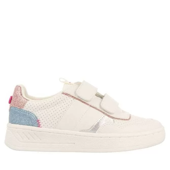 Niñas | Zapatillas<Gioseppo Zapatillas Estilo Retro Blancas Con Brillos Y Detalles De Color Para Nina Y Nino Blerim