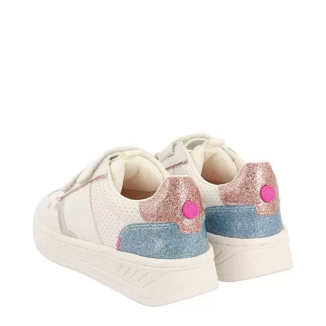 Niñas | Zapatillas<Gioseppo Zapatillas Estilo Retro Blancas Con Brillos Y Detalles De Color Para Nina Y Nino Blerim