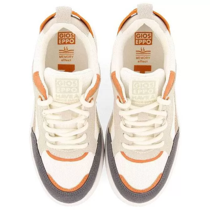 Niños | Zapatillas<Gioseppo Zapatillas Lepaud Boys Color Hueso Con Suela Gruesa