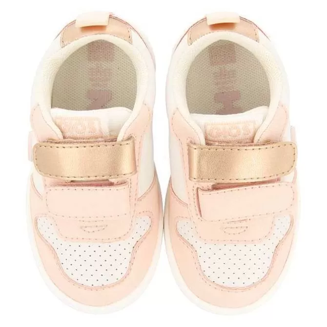 Bebe | Sneakers Bebe Nina<Gioseppo Zapatillas Rosas Con Brillantes Y Detalles Metalicos Para Baby Riddle