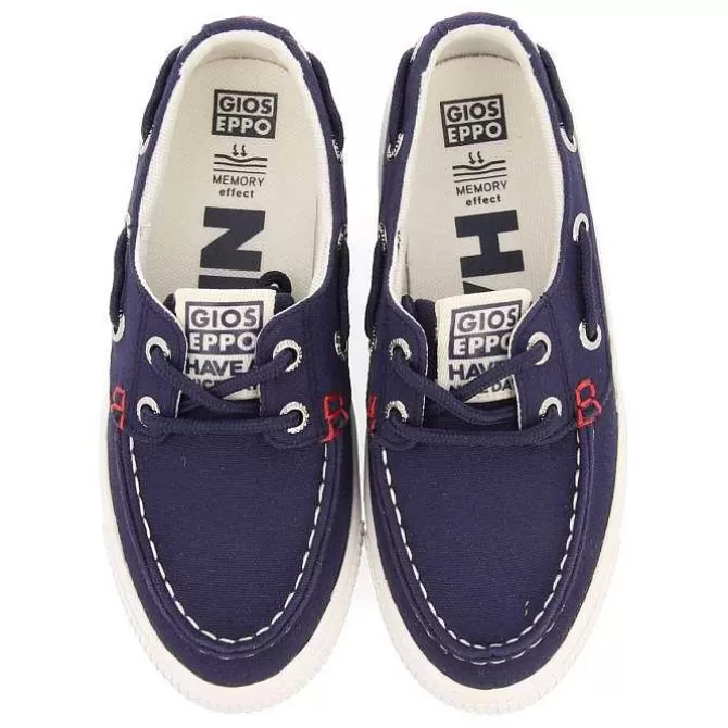 Niños | Zapatillas<Gioseppo Zapatos Sporty Estilo Nautico Azul Marino Nino Y Nina Licata